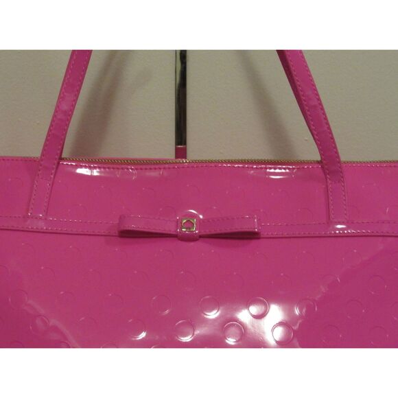 Kate Spade Camellia Street Sophie Patent Leather Large Tote GUC - Picture 5 of 14
